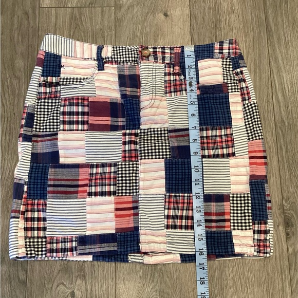 Tommy Hilfiger Patchwork Mini Skirt - Blue, Pink, White - Picture 7 of 9